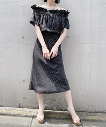 lilLilly | フラワープリントキャミドレス(ワンピース)