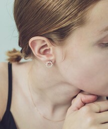 ete（エテ）の「○サークル パール ピアス（ピアス（両耳用））」 - WEAR