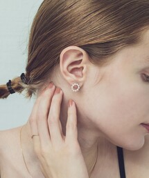 ete（エテ）の「○サークル パール ピアス（ピアス（両耳用））」 - WEAR