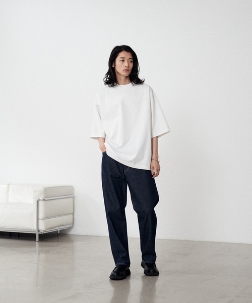 SUPER FINE COTTON LOOSE FIT TEE（Tシャツ/カットソー）｜WYM