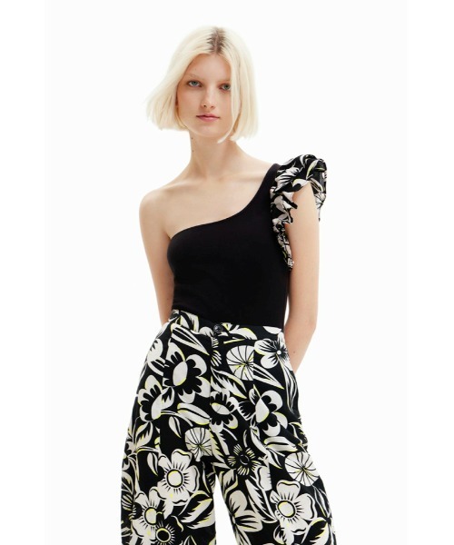 Desigual(デシグアル)の「ノースリーブボディスーツ(その他トップス・レディース・ブラック・S/M/L/XL)」の4枚目の写真
