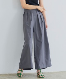タックワイドパンツ