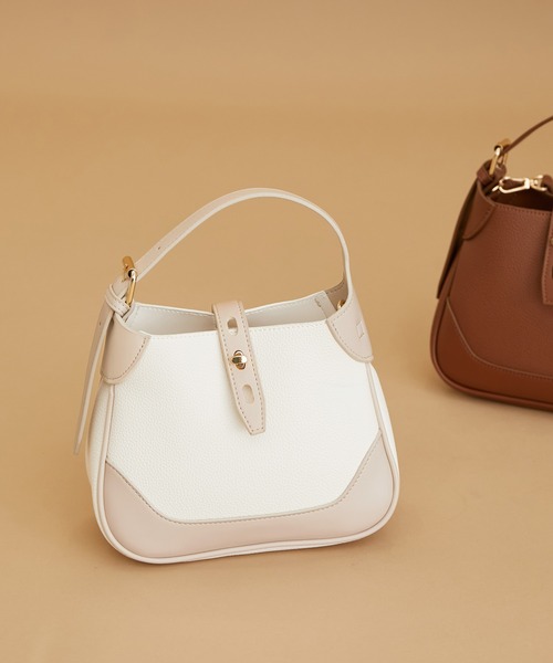 ROPE' PICNIC（ロペピクニック）の「ワンハンドルラウンドコンパクトショルダーバッグ（ショルダーバッグ・レディース・ブラック/ブラウン/ホワイト系その他6・FREE）」の2枚目の写真