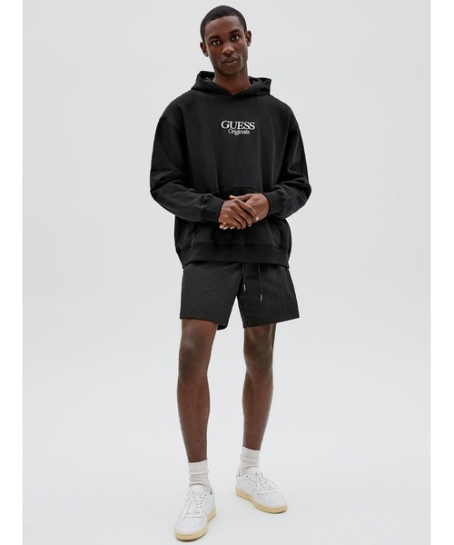 Guess（ゲス）の「GUESS Originals Nylon Shorts（その他パンツ・メンズ・ブラック/ライトグリーン/イエロー・MEDIUM/LARGE/SMALL/X-LARGE）」の20枚目の写真