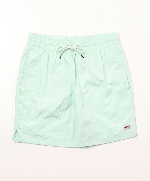 Guess（ゲス）の「GUESS Originals Nylon Shorts（その他パンツ・メンズ・ブラック/ライトグリーン/イエロー・MEDIUM/LARGE/SMALL/X-LARGE）」の4枚目の写真