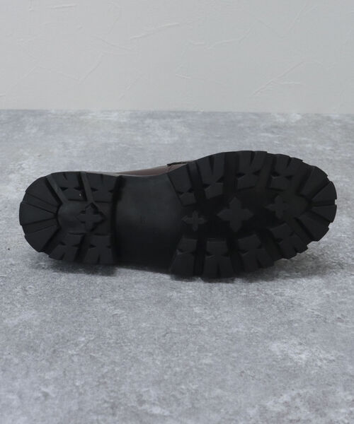 fredy emue（フレディエミュ）の「【ARTESANOS/アルテサノス】 チャンキーソールタッセルローファー（ローファー・レディース・ボルドー/キナリ・38/37）」の7枚目の写真