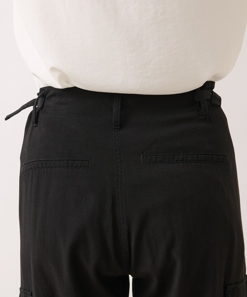 RIVE DROITE（リヴドロワ）の「ドロストカーゴパンツ（カーゴパンツ・レディース・ブラック/カーキ・FREE）」の5枚目の写真