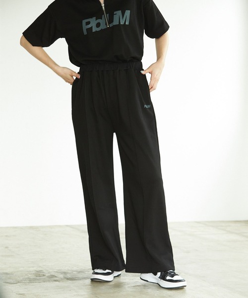 PBLIM(ページボーイリム)の「PAGEBOYLIM/ピンタックストレートパンツ(スラックス・レディース・ブラック/オレンジ/グレー・FREE)」の7枚目の写真