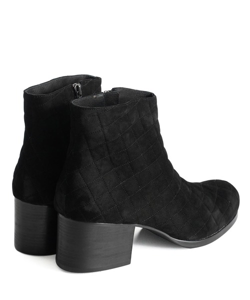 SHAREEF(シャリーフ)の「QUILTING BOOTS(ブーツ・メンズ・ブラック/モカ・1/2/3)」の4枚目の写真