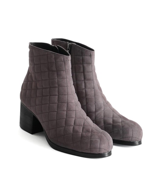 SHAREEF(シャリーフ)の「QUILTING BOOTS(ブーツ・メンズ・ブラック/モカ・1/2/3)」の10枚目の写真