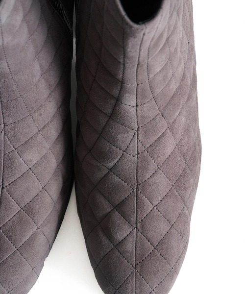 SHAREEF(シャリーフ)の「QUILTING BOOTS(ブーツ・メンズ・ブラック/モカ・1/2/3)」の13枚目の写真