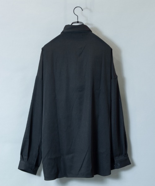 JACKROSE（ジャックローズ）の「JE-ネクタイ-LSシャツ（シャツ/ブラウス・メンズ・ホワイト/ブラック/グレー・M/L）」の7枚目の写真