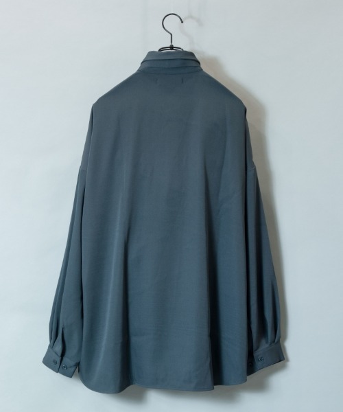 JACKROSE（ジャックローズ）の「JE-ネクタイ-LSシャツ（シャツ/ブラウス・メンズ・ホワイト/ブラック/グレー・M/L）」の6枚目の写真