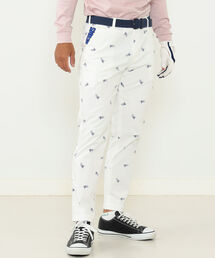 BEAMS GOLF（ビームスゴルフ）の「＜MEN＞BEAMS GOLF ORANGE LABEL / 地球ロゴ プリント ツアーパンツ（その他パンツ）」