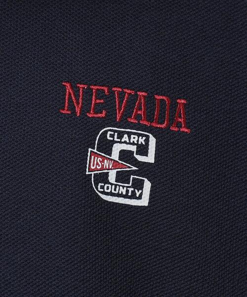 coen(コーエン)の「カレッジ刺繍ポロシャツ(ポロシャツ・メンズ・ホワイト/ネイビー・SMALL/MEDIUM/LARGE/X-LARGE)」の21枚目の写真