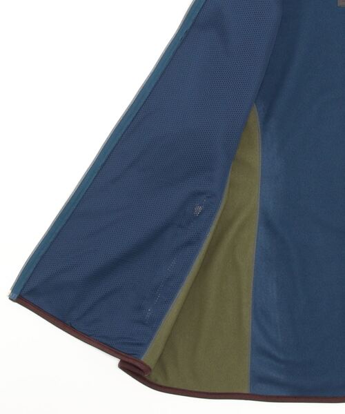 FUMITO GANRYU（フミトガンリュウ）の「FUMITO GANRYU/フミト ガンリュウ/Trapeze fleece vest（ベスト・メンズ・ネイビー/ブラウン・3）」の3枚目の写真