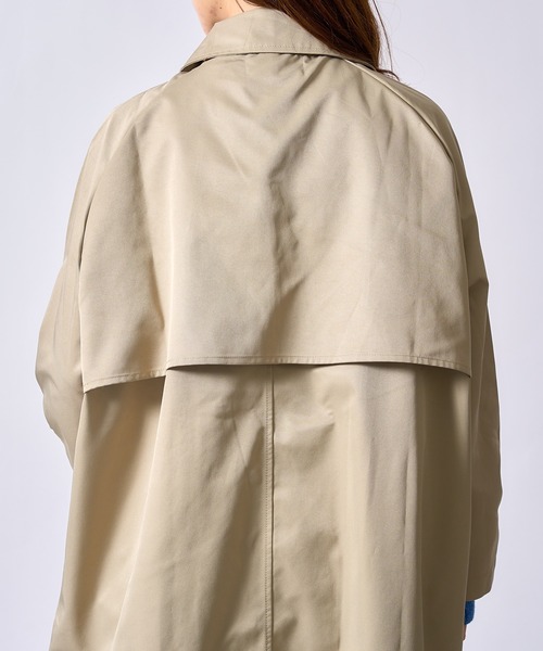 SETUP7(セットアップセブン)の「【SETUP7】ダブルボタントレンチコートSCCH205(トレンチコート・レディース・ブラック/グレー/グリーン/ベージュ・FREE)」の21枚目の写真