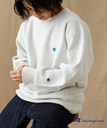 【Champion/チャンピオン×JS】別注 リバースウィーブクルーネックスウェット