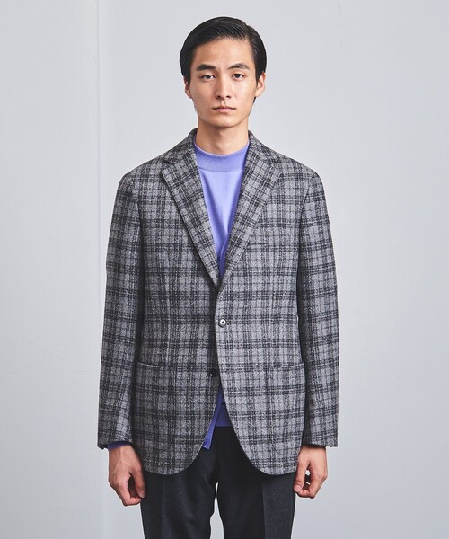 UNITED ARROWS（ユナイテッドアローズ）の「ブークレ チェック 3ボタン