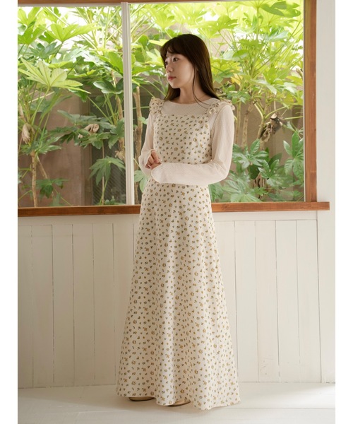 JUMELLE ジュメロ の ヴィンテージフラワードレス ワンピース - WEAR ヴィンテージ フラワードレス