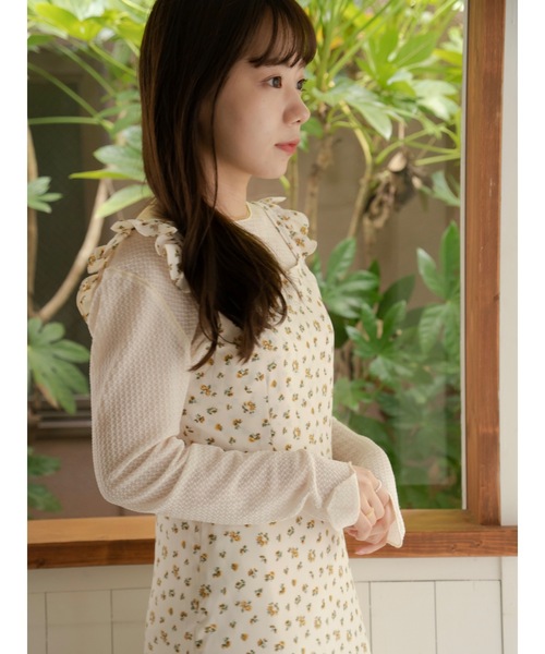 ヴィンテージフラワードレスワンピース JUMELLE（ジュメロ）の「ヴィンテージフラワードレス（ワンピース
