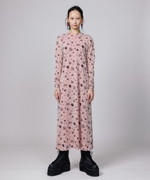 NON TOKYO（ノントーキョー）の「REVERSIBLE POWERNET LONG SLEEVE ONE-PIECE / NON-23S-0219（ワンピース）」