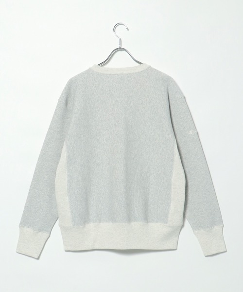 Champion(チャンピオン)の「Champion チャンピオン REVERSEWEAVE クルースウェット(スウェット・レディース・ダークグリーン/ライトグレー/ブルー系その他・M/L)」の5枚目の写真