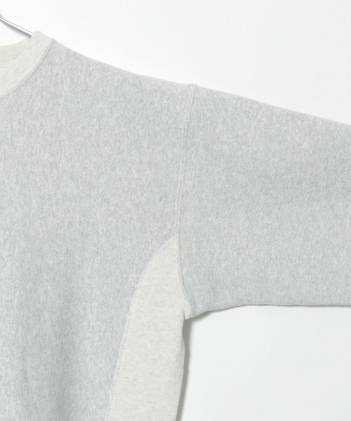 Champion(チャンピオン)の「Champion チャンピオン REVERSEWEAVE クルースウェット(スウェット・レディース・ダークグリーン/ライトグレー/ブルー系その他・M/L)」の7枚目の写真