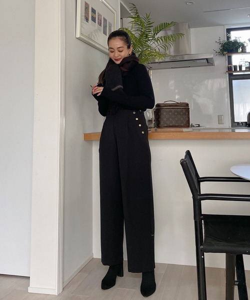 Vicente（ヴィセンテ）の「Standard pants（その他パンツ・レディース・ブラック/ホワイト・FREE）」の15枚目の写真