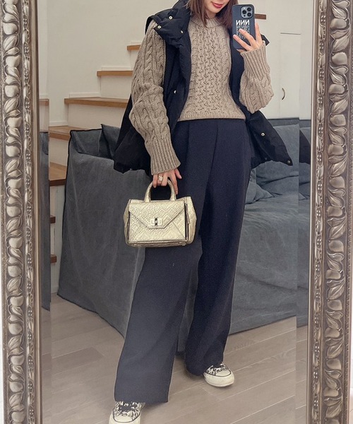 Vicente（ヴィセンテ）の「Standard pants（その他パンツ・レディース・ブラック/ホワイト・FREE）」の18枚目の写真