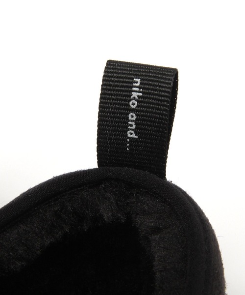 niko and...（ニコアンド）の「オリジナルフェイクムートンシューズ（スリッポン・レディース・ブラック/ブルー/ベージュ・MEDIUM/LARGE）」の12枚目の写真