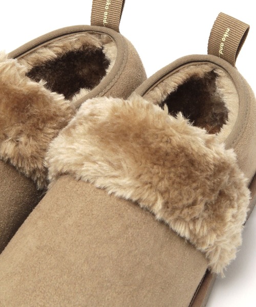 niko and...（ニコアンド）の「オリジナルフェイクムートンシューズ（スリッポン・レディース・ブラック/ブルー/ベージュ・MEDIUM/LARGE）」の16枚目の写真