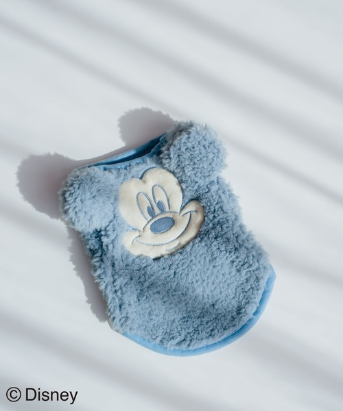 Disney(ディズニー)の「【DOG】【DISNEY /ディズニー】ミッキー/ボアウエア(ペットウェア・レディース・ピンク/ブルー・M size/L/M/S)」の8枚目の写真