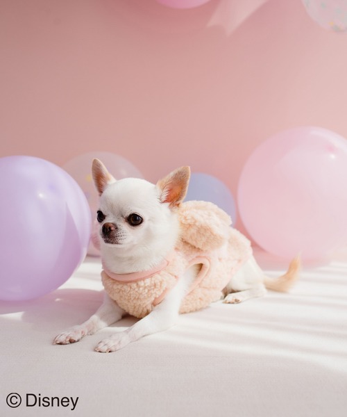 Disney(ディズニー)の「【DOG】【DISNEY /ディズニー】ミッキー/ボアウエア(ペットウェア・レディース・ピンク/ブルー・M size/L/M/S)」の11枚目の写真