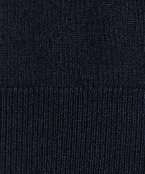 IKKA LOUNGE(イッカラウンジ)の「タートルニットスリットワンピース(ワンピース・レディース・ネイビー/モカ・L/M)」の19枚目の写真