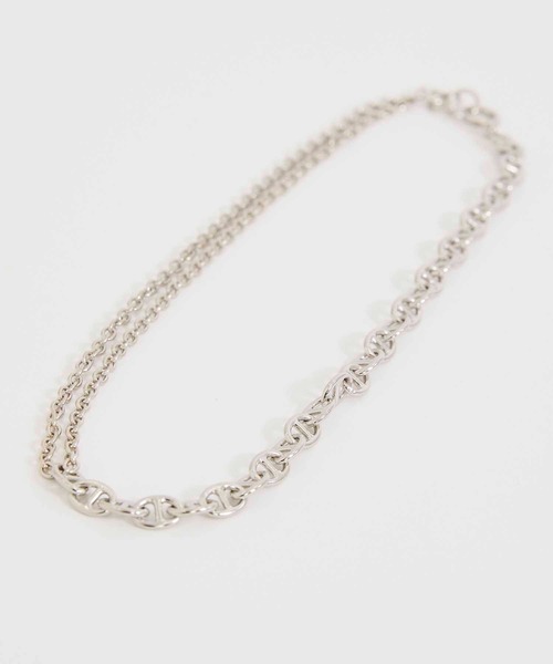 UNITED TOKYO（ユナイテッドトウキョウ）の「3wayアシンメトリーネックレス（ネックレス・メンズ・シルバー・000）」の3枚目の写真