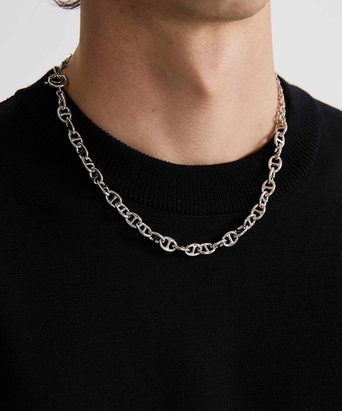 UNITED TOKYO（ユナイテッドトウキョウ）の「3wayアシンメトリーネックレス（ネックレス・メンズ・シルバー・000）」の4枚目の写真
