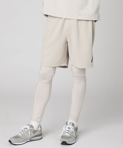 UNFILO（アンフィーロ）の「【ユニセックス】ハイストレッチレギンス（レギンス/スパッツ・レディース・ピンク系/ブラック系/ブルー系/ベージュ系・MEDIUM/LARGE/SMALL/X-LARGE）」の3枚目の写真