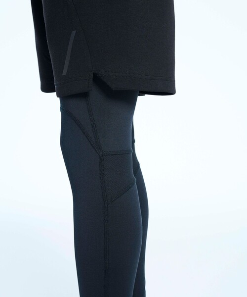 UNFILO（アンフィーロ）の「【ユニセックス】ハイストレッチレギンス（レギンス/スパッツ・レディース・ピンク系/ブラック系/ブルー系/ベージュ系・MEDIUM/LARGE/SMALL/X-LARGE）」の8枚目の写真