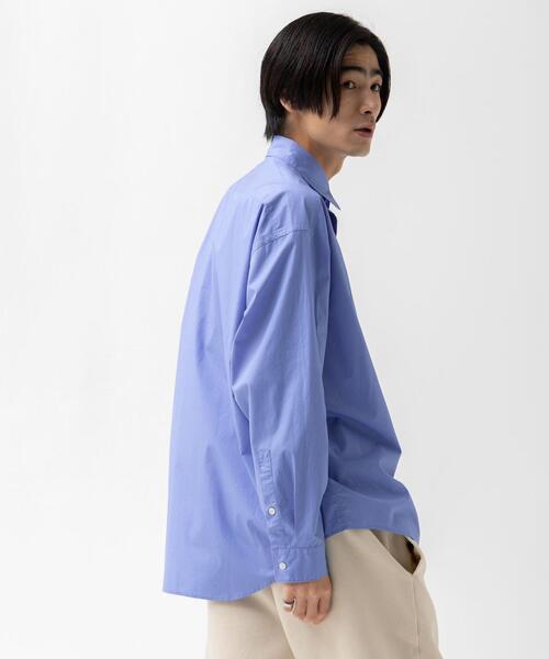 CITEN（シテン）の「＜CITEN＞オーバーシャツ（シャツ/ブラウス・メンズ・ホワイト/ライトブルー・FREE）」の14枚目の写真