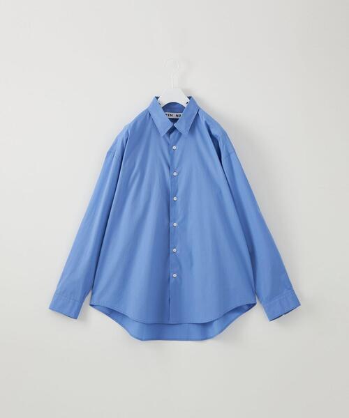 CITEN（シテン）の「＜CITEN＞オーバーシャツ（シャツ/ブラウス・メンズ・ホワイト/ライトブルー・FREE）」の11枚目の写真