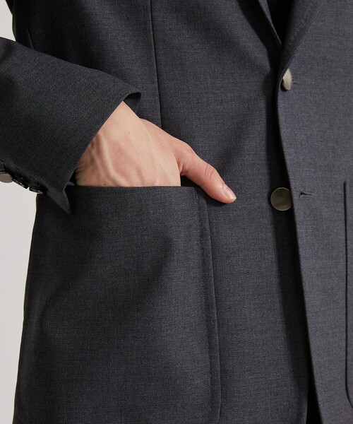 UNITED TOKYO ウールセットアップ　チャコールグレー UNITED TOKYO ウールセットアップ チャコールグレー MENS】新着