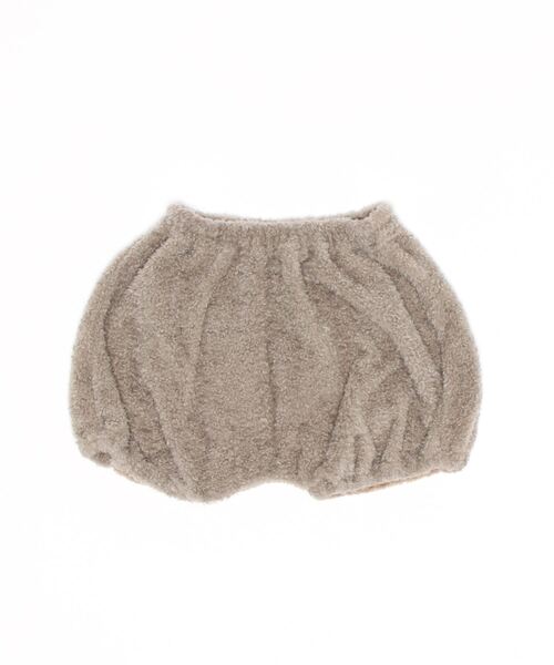 kids zoo(キッズズー)の「モケットボアブルマパンツ(その他パンツ・キッズ・ブラウン/ホワイト/ライトグレー・90/80/70)」の9枚目の写真