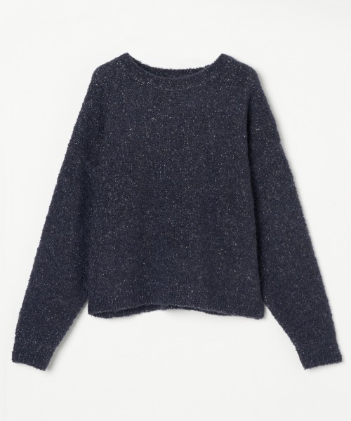 HELIOPOLE(エリオポール)の「MERANGE WOOL LOW GAUGE PO(ニット/セーター・レディース・ベージュ/ピンク/ネイビー・38)」の3枚目の写真