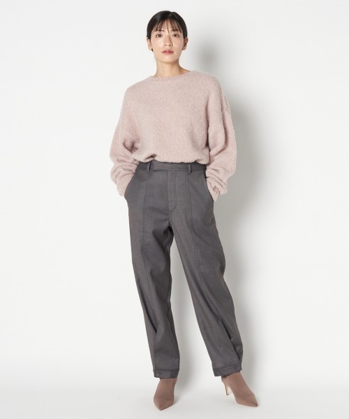 HELIOPOLE(エリオポール)の「MERANGE WOOL LOW GAUGE PO(ニット/セーター・レディース・ベージュ/ピンク/ネイビー・38)」の10枚目の写真