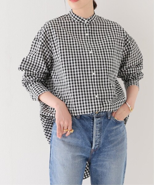 FRAMeWORK（フレームワーク）の「≪追加≫コットンロングシャツ2（シャツ/ブラウス・レディース・ホワイト/ブルー/ブラック・FREE）」の17枚目の写真