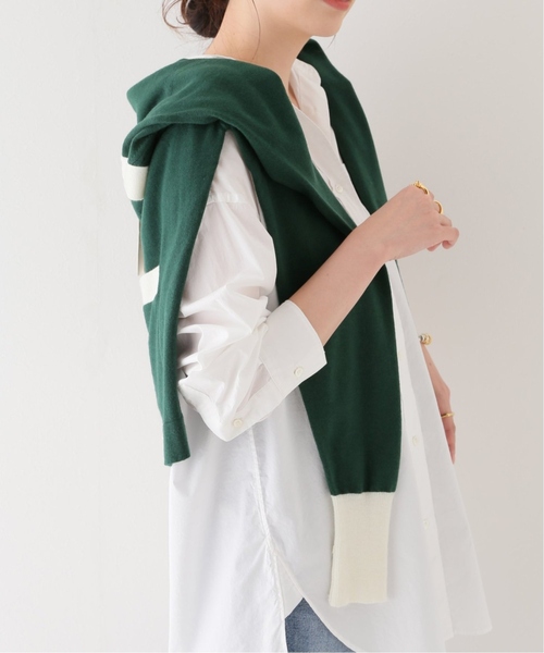 FRAMeWORK（フレームワーク）の「≪追加≫コットンロングシャツ2（シャツ/ブラウス・レディース・ホワイト/ブルー/ブラック・FREE）」の20枚目の写真