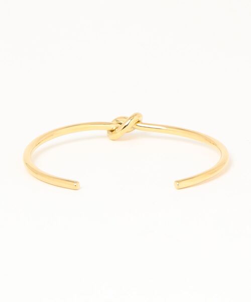 ieLS（イエルズ）の「金属アレルギー対応「ieLS」ステンレス　ノットデザインバングル（バングル/リストバンド・メンズ・ゴールド/シルバー・ONE SIZE）」の6枚目の写真