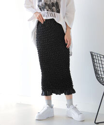 Ray BEAMS | Ray BEAMS / ポップコーン シャーリング スカート(スカート)