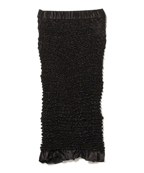 Ray BEAMS（レイビームス）の「Ray BEAMS / ポップコーン シャーリング スカート（スカート・レディース・ブラック/イエロー系その他5・ONE SIZE）」の12枚目の写真